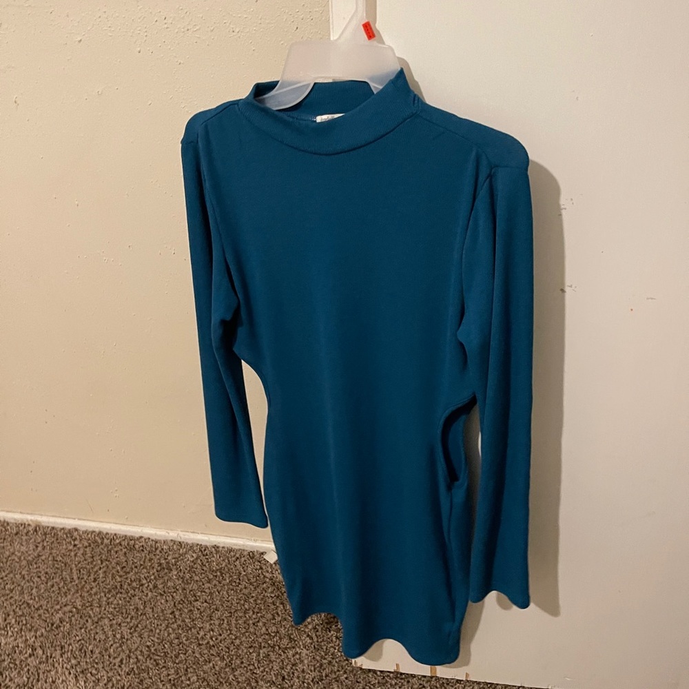 Charlotte Russe  Dark turquoise dress